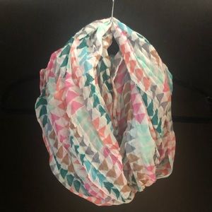 Multicolored Loop Scarf